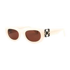 NWT OFF-WHITE BEIGE SUNGLASSES